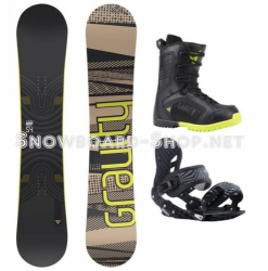 Wide snowboard Gravity, širší snowboardy komplety