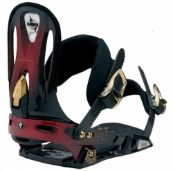 Snowboard vázání NITRO Raiden Phantom red M, L