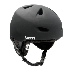 Přilba na snowboard BERN Brentwood black/černá matná
