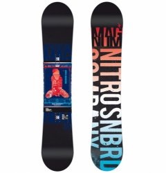 Snowboard Nitro Magnum 168 cm wide, dlouhé širší snb