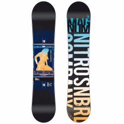 Snowboard Nitro Magnum 161 cm wide, široké snowboardy