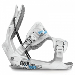 Dámské snowboardové vázání FLOW Muse white/bílé 11/12
