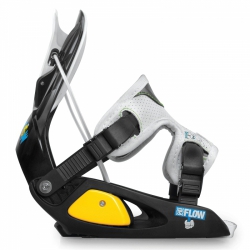 Dětské snowboardové vázání FLOW Micron black/white 11/12