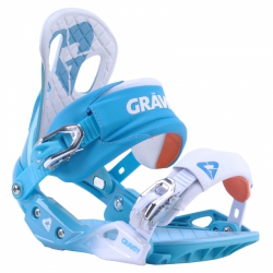 Dámské snowboardové vázání Gravity G3 lady blue/white 11/12