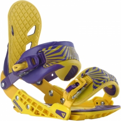 Snowboardové vázání Gravity G2 yellow/violet 11/12