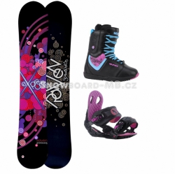 Dámský snowboard komplet, sety pro ženy