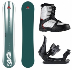 Snowboard komplet pro začátečníky - levné snowboardy