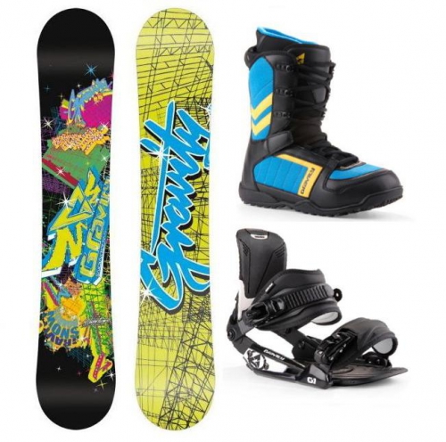 SNB komplet pánský, snowboard komplety levne