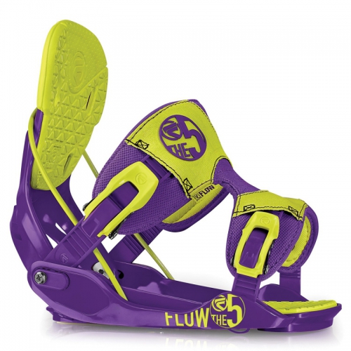 Vázání na snowboard Flow The Five toxic - VÝPRODEJ