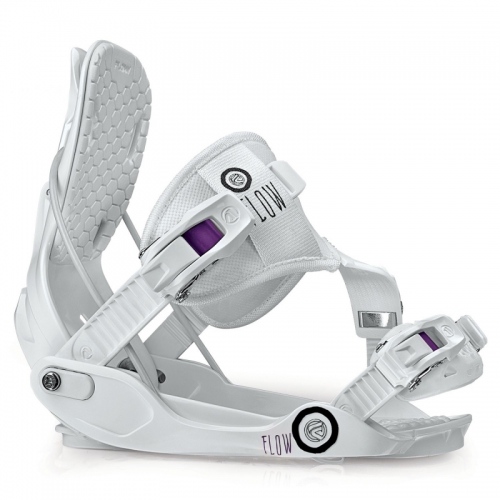 Dámské snowboard vázání Flow Gem-Se white