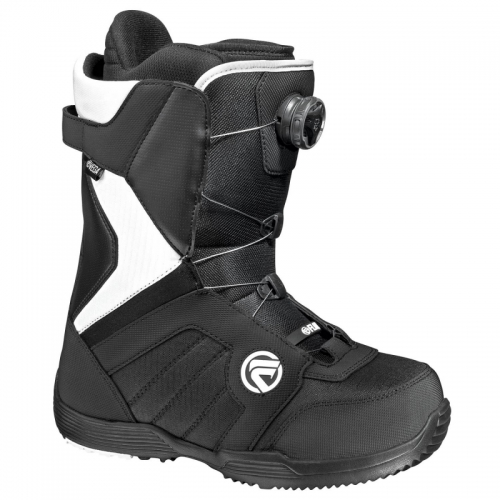 Dámské snowboardové boty Flow Vega Boa W black/white - VÝPRODEJ