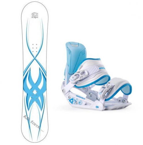 Dětské snowboardy, komplety pro holky, dívčí snb sety - AKCE