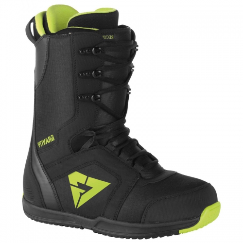 Pánské snowboardové boty Gravity Recon black/lime - AKCE