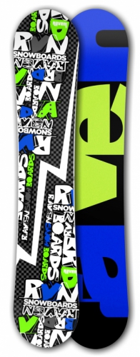 Freestyle snowboard Raven RVN black