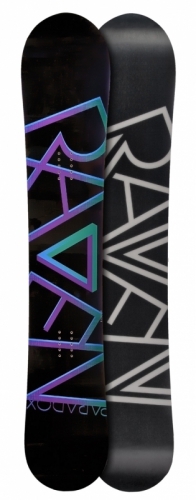 Snowboard Raven Paradox black