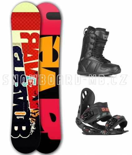 Snowboard komplet Raven BRDS - VÝPRODEJ