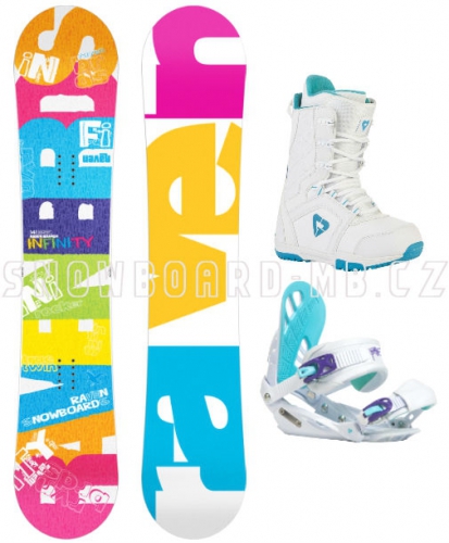 Dámský snowboard komplet Raven Infinity