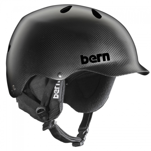 Pánská helma Bern Watts Carbon Fiber satin black