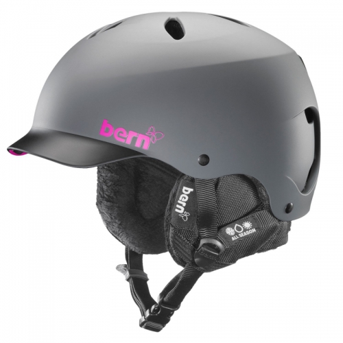 Dámská helma Bern Lenox matte grey/black