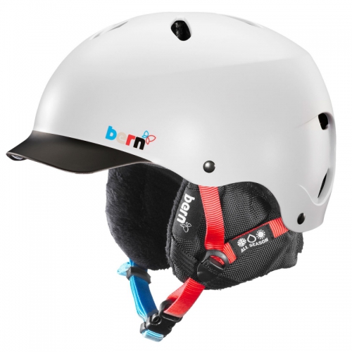 Dámská helma Bern Lenox satin white/black