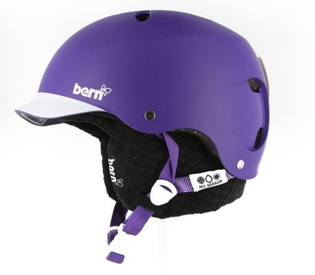 Dámská snb helma Bern Lenox matte purple - VÝPRODEJ