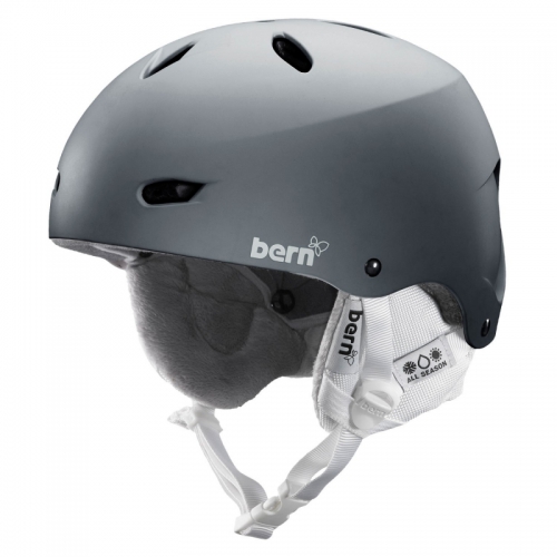 Snowboardová helma Bern Brighton matte grey