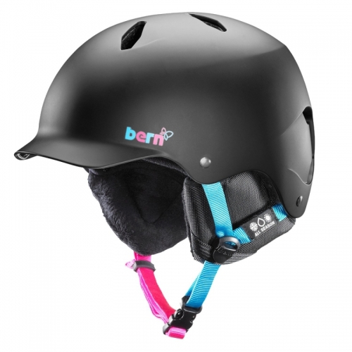 Snowboardová helma Bern Bandita satin black
