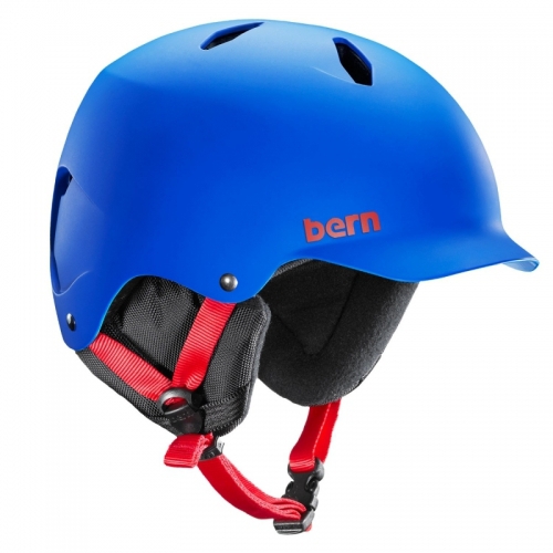 Snowboardová helma Bern Bandito matte cobalt blue