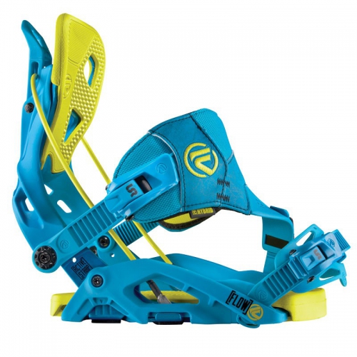 Vázání Flow Fuse Hybrid blue/lime 2014/2015