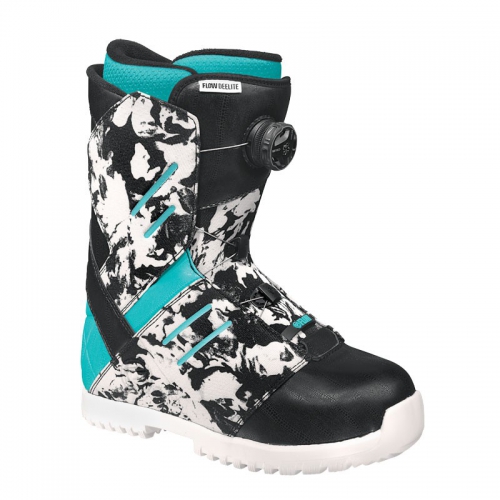 Boty Flow Deelite Boa Coiler camo/blue