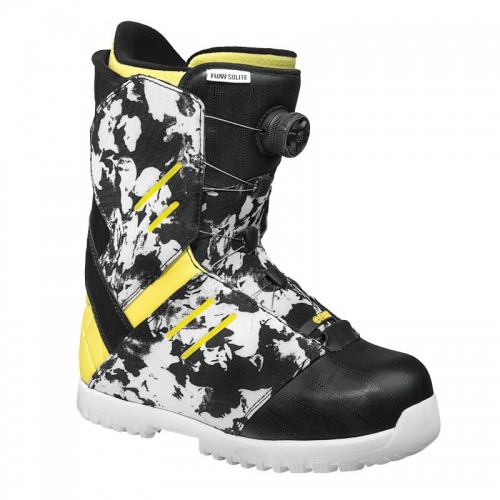 Boty Flow Solite Boa Coiler camo/lime
