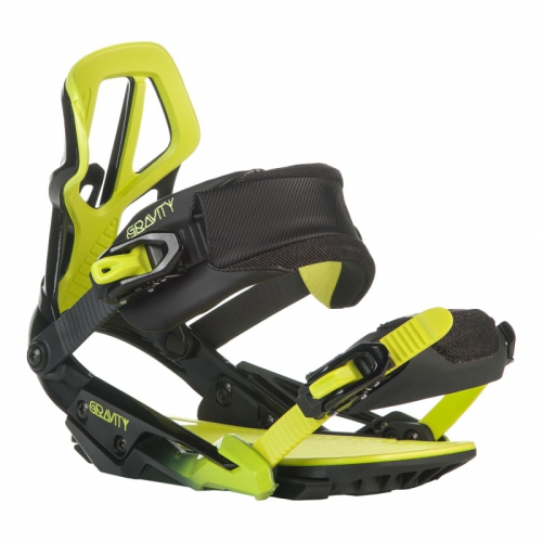 Pánské vázání na snowboard Gravity G3 black/lime 2015/16 - AKCE
