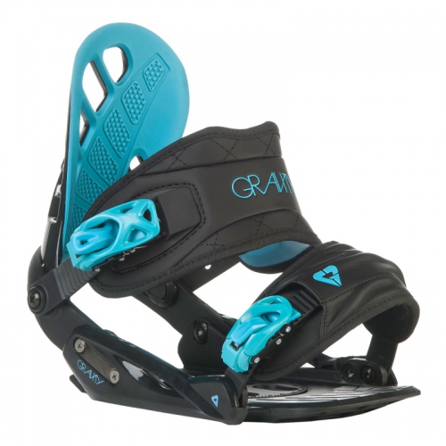 Dámské snowboard vázání Gravity G1 Lady black/černé - VÝPRODEJ