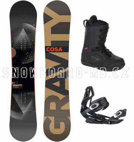 Snowboardový komplet Gravity Cosa 2014/2015