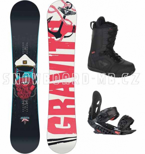 Snowboard komplet Gravity Empatic 2014/15