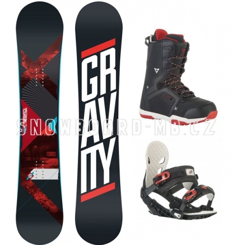 Snowboard komplet Gravity Silent 2014/15