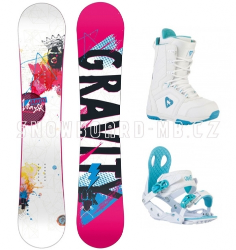 Dámský snowboard komplet Gravity Voayer 2015/16
