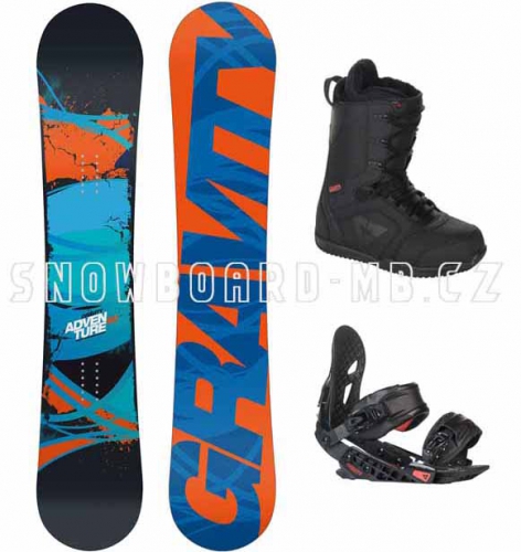Snowboard komplet Gravity Adventure 2016 - VÝPRODEJ