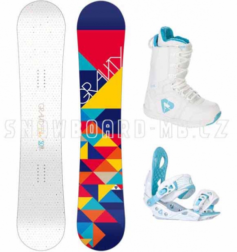 Dámský snowboard komplet Gravity Mist 2015/16
