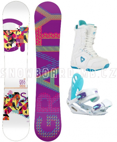 Dámský snowboardový komplet Gravity Sirene