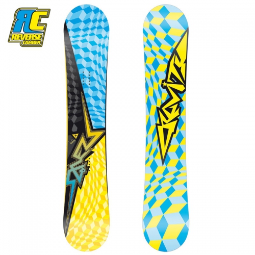 Freestyle snowboard Gravity SQUERS, snb RC banán