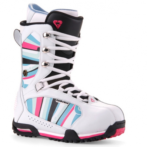 Dámské snowboard boty Gravity THUNDER white/bílé, snb obuv - VÝPRODEJ