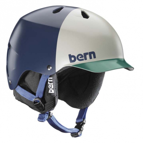 Pánská helma Bern Watts matte navy hatstyle