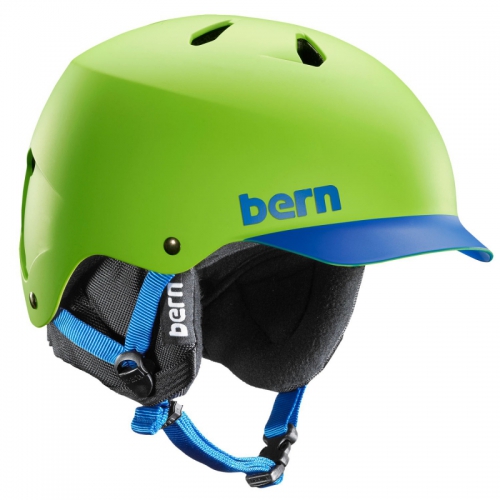 Snowboardová helma Bern Watts matte neon  - VÝPRODEJ