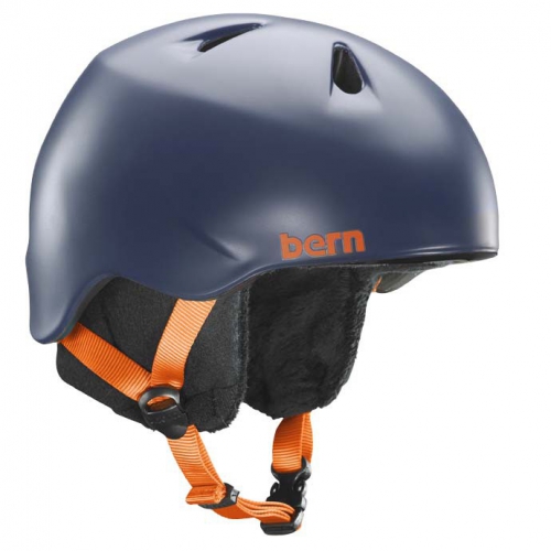Snowboardová helma Bern Nino satin navy blue