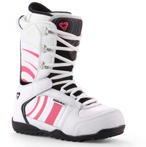 Dámské snowboard boty Gravity ROSA white/pink/bílé/růžové - VÝPRODEJ