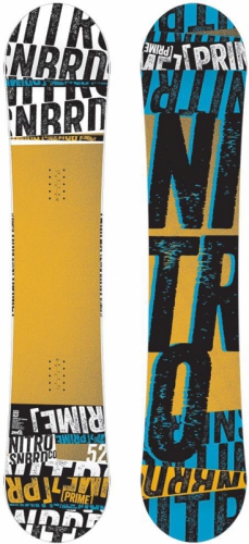 Pánský snowboard Nitro Prime Stacked yellow  - VÝPRODEJ