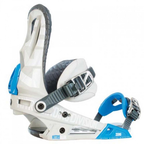 Snowboardové vázání Nitro Zero blue - VÝPRODEJ