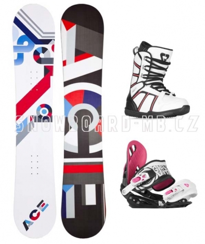 Dámský snowboard komplet Ace Isnobot S3