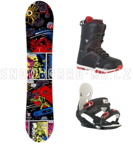 Dětský snowboard komplet Head (větší boty)